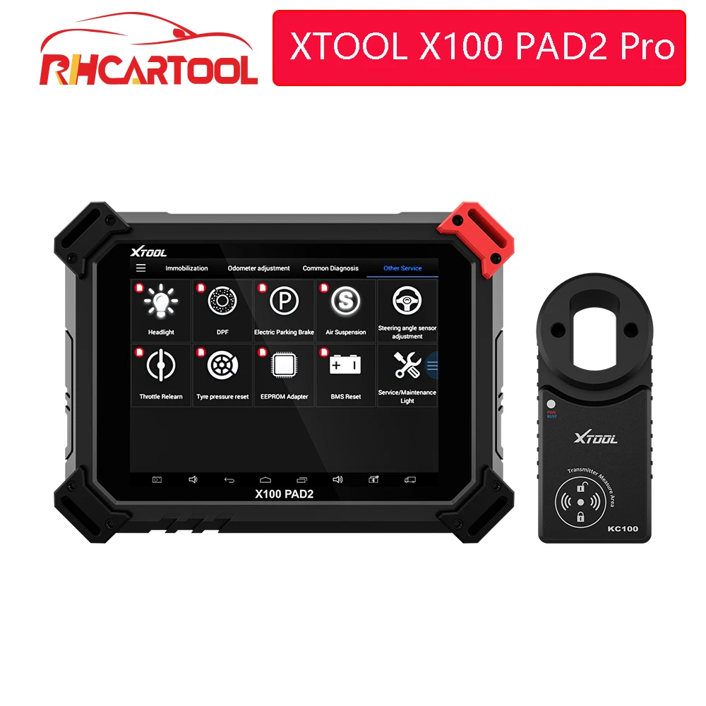 Профессиональный диагностический инструмент OBD2 X100 PAD2 Pro автомобильный с