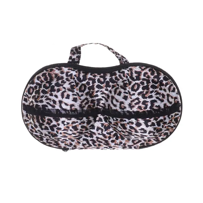 Leopard Pattern 28 видов защитного бюстгальтера сумка органайзер контейнер для путешествий Портативный Женский Для Хранения лифчиков Чехол бюстгальтер Евы Нижнее белье коробка для хранения СУМОЧКИ - Цвет: Leopard Pattern