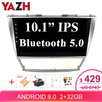 

YAZH 2 Din Auto Radio 10.1 inch Head Unit For Toyota Camry 2007 2008 2009 2010 2011 2012 GPS Navigation Stereo 32GB HD display