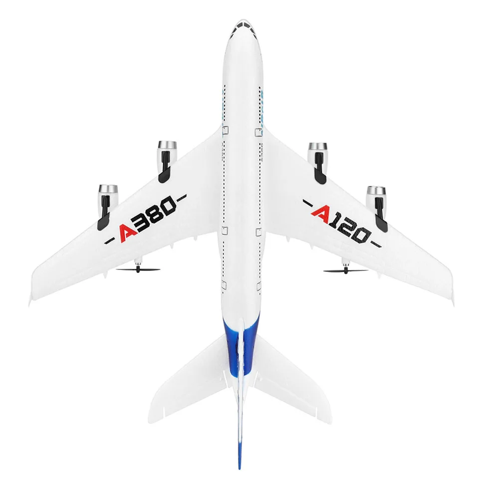 Wltoys XK A120 Airbus A380 модель самолета с дистанционным управлением 2,4G 3CH EPP RC самолет с фиксированным крылом RTF RC размах крыльев игрушка