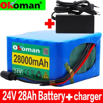 

24V 28Ah 6S5P 18650 li-ion battery pack 25.2v 28000mAh electric bicycle moped /electric/lithium ion battery pack+2A charger