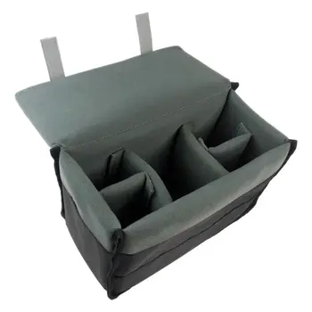 

Padded Protective Bag Insert Liner Case for DSLR Camera, Lens and Accessories Black