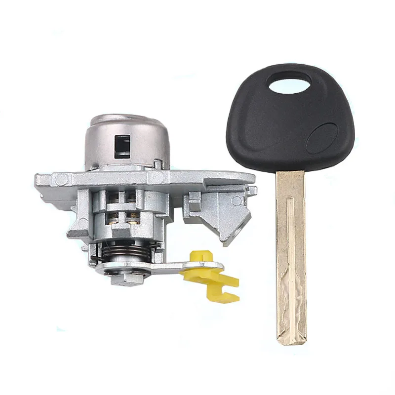 Car Lock Cylinder for Kia Sportage Left Front Door Main Auto Lock Cylinder with Transponder Key