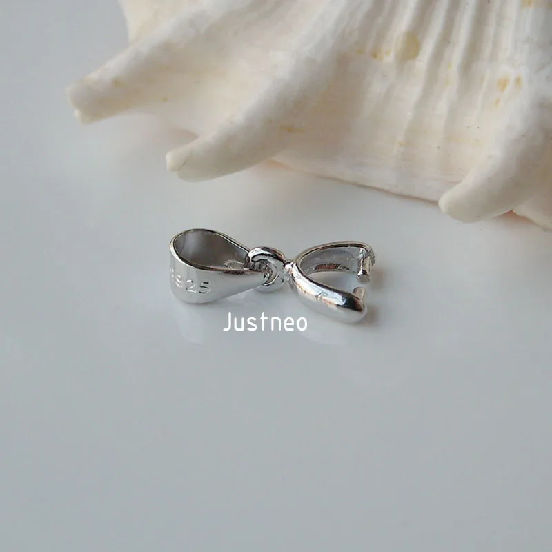 纯银吊坠夹扣小 (2)