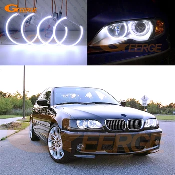 

Excellent Ultra bright cob led Angel Eyes halo rings For BMW 3 Series E46 Sedan touring 1998-2005 318i 320i 323i 325i 328i 330i