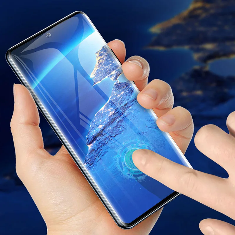 Для samsung Galaxy Note 10+ закаленное стекло 3D изогнутая полноэкранная Защита для samsung Note10 Plus защитное стекло Защита экрана