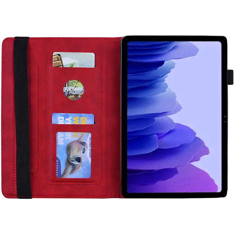 Case For Samusng Galaxy Tab A7 Lite 8.7 2021 SM-T220 SM-T225 Leather TPU Cover Folio Book Cover For Tab A7 Case 10.4 SM-T500_voghion.com