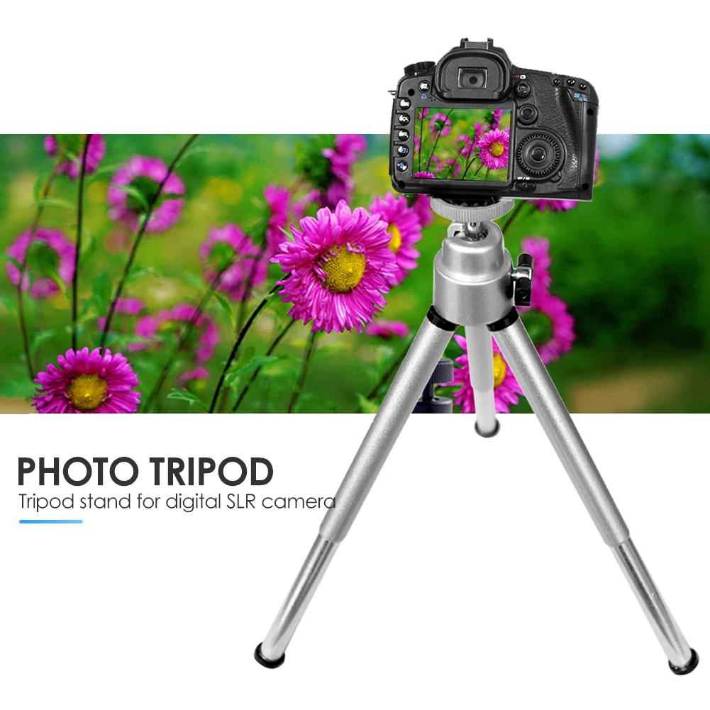 Digital Camera Mobile Phone Smartphone Foldable Mini Portable Tripod Holder for iPhone Samsung Xiaomi Huawei Mobile Smartphone