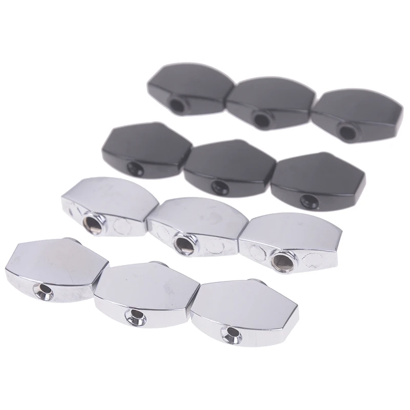 1Set Guitar Tunning Pegs Acoustic Classic Buttons Knob Zinc Alloy Handle Parts Accessories Machine Heads Replacement | Спорт и