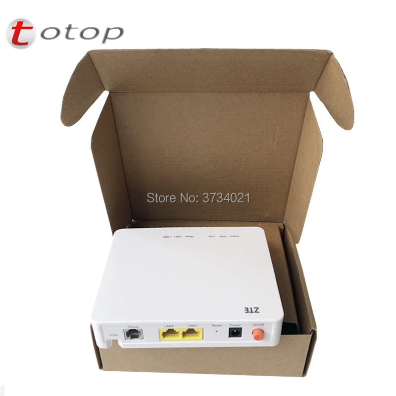 

Free Shipping ZTE F612 V6 Version 1GE+1FE+1Tel Port 100% New GPON terminal FTTH ONT application to FTTH mode, Engels Versie