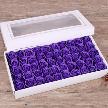 

Wedding decoration 50Pcs Simulation Rose Scented Soap Flower Wedding Valentine Day Romantic Gift home decor декор для дома