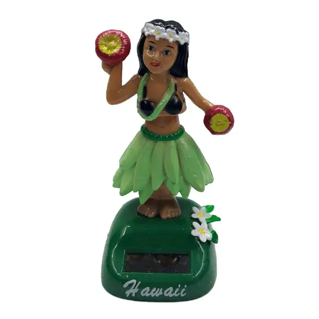 Figurine Pour Filles Hawaiennes A Energie Solaire Pour Voiture Tableau De Bord Bureau Et Fenetre Decoration De La Maison Cadeau De Noel Aliexpress