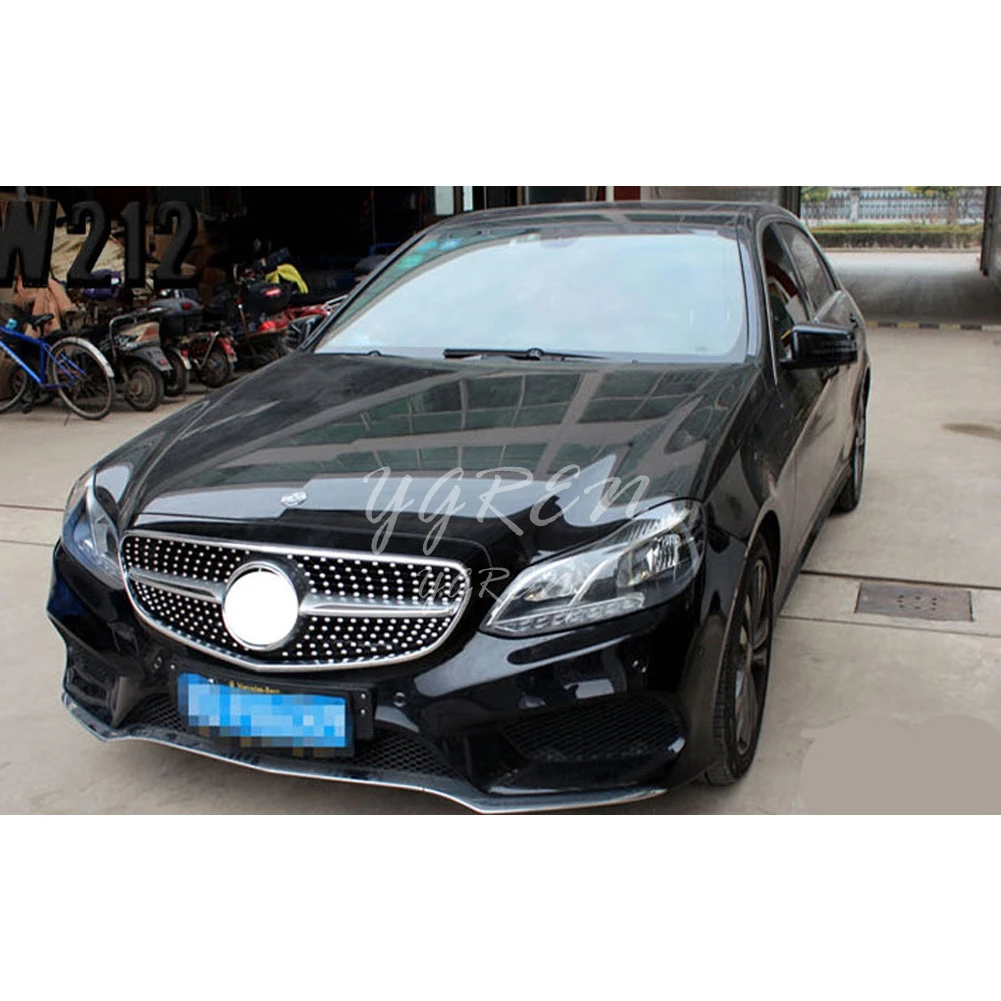 Решетка переднего бампера для Mercedes Benz E-Class W212 Sedan E300