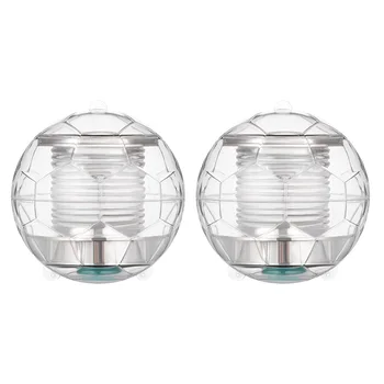 

Solar Powered Transparent Plastic Garden Pool Fish Tank Underwater Light Water Floating Color Changing Waterproof LED Ball Lamp