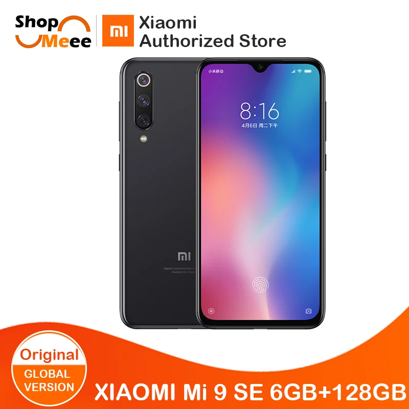 

Global Version Xiaomi Mi 9 SE 6GB RAM 128GB ROM Snapdagon 712 Octa 5.97" 3070mAh AMOLED Display 48MP Al Triple Camera
