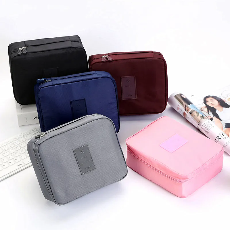 

Cosmetic Organizer Bag Waterproof Female Storage Make up Cases Fashion Multifunction Travel Storage Bag Organizer For Makeup