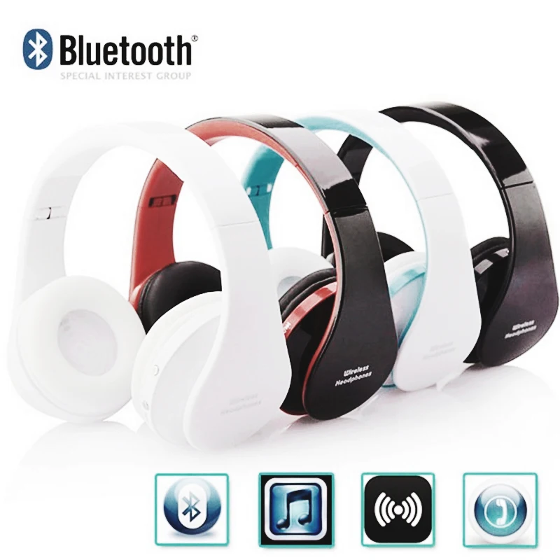 Беспроводная Bluetooth гарнитура стерео аудио DVD Mp3 Музыкальная гарнитура Bluetooth гарнитура для iPhone смартфона