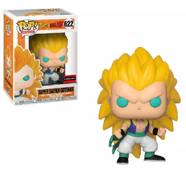Funko поп Dragon Ball Z Супер сайян готенкс 622 Виниловая фигурка модель игрушки