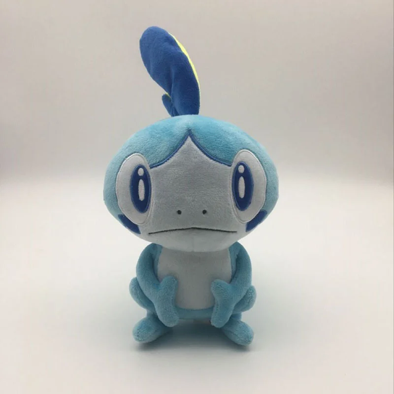 Карманный Монстр Sobble плюшевая кукла мягкая игрушка симпатичный Меч Щит Рисунок 27 см детский подарок