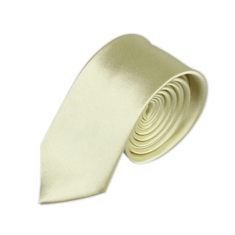 Модная новинка 5 см Корейская версия сплошной цвет многоцветный узкий галстук Повседневный тонкий мужской свадебный галстук бабочка 50 - Цвет: As shown
