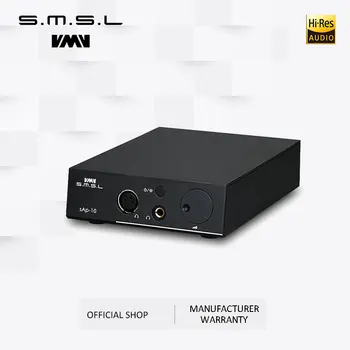 

SMSL SAP-10 HI-FI Headphone Player Amplifier Full Balanced Output XLR and RCA Input Built-in Linear Power Supply Chips Black