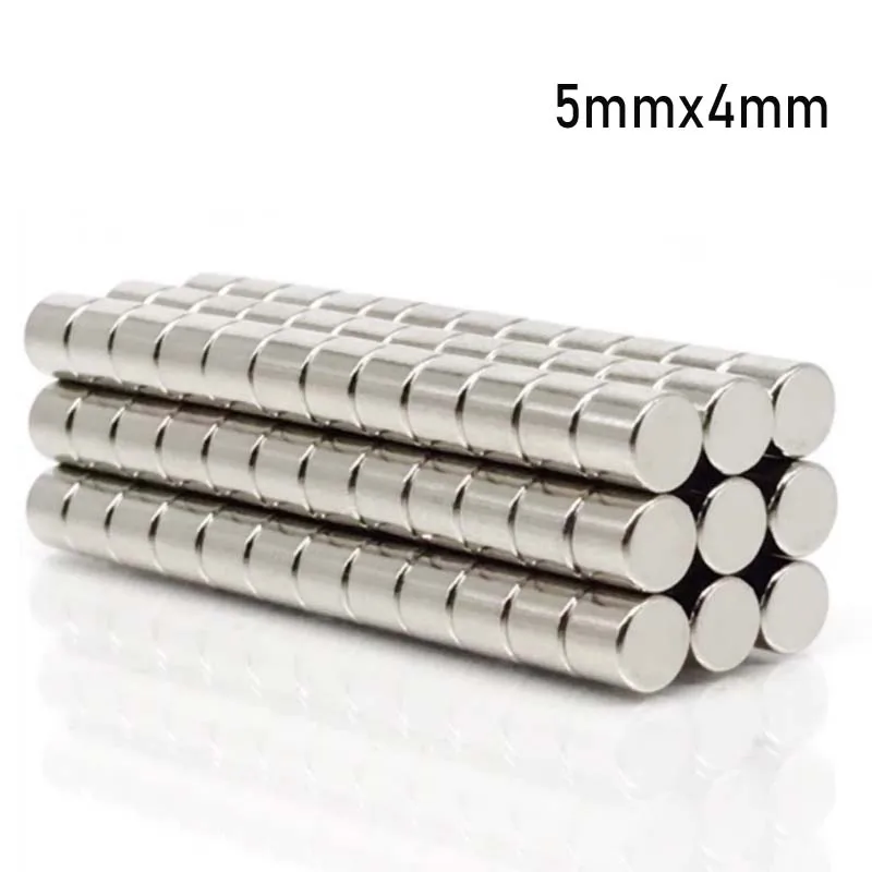 Neodymium Magnets Round Magnets 10/50Pcs Small Round Magnet Strong magnets Rare Earth Neodymium 5mm Diameter 0.5/1/1.5/2/3/4/5/6/8/10/15/20mmThick