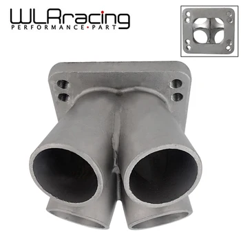 

WLR - Cast Stainless Steel 4-1 Turbo header manifold Merge collector T3 T4 with T3 Flange WLR-THM01-4