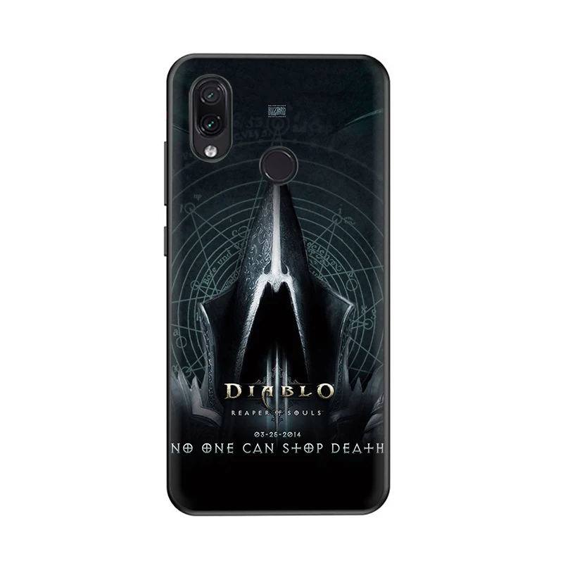 Diablo мягкий чехол для телефона Redmi 5 6 A 6 Pro S2 7 GO Note 5 6 7 Pro 4 4X 5A Prime - Цвет: B8