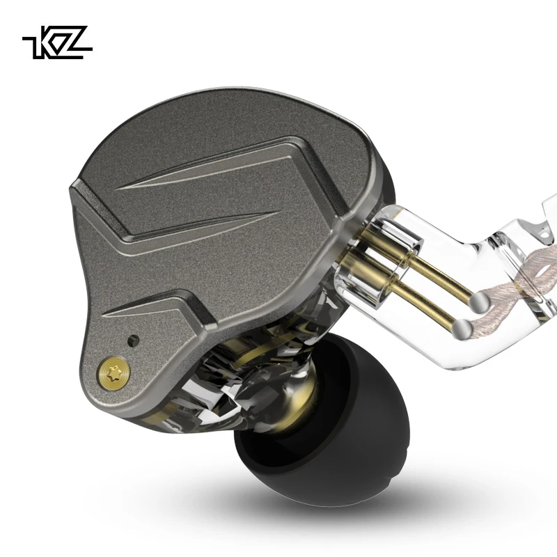 Kz Zsn Pro 1BA + 1DD Hybrid In Ear Oortelefoon Monitor Running Sport Oortelefoon Hifi Headset Oordopjes Trnvx DB3 C10 zst Zsn Prox Asf Asx