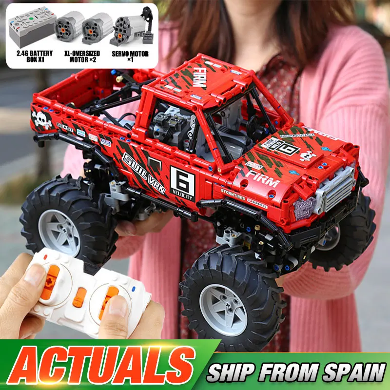 Автомобили MOC Technic игрушки для Toyota Hilux 4X4 внедорожник набор строительных блоков