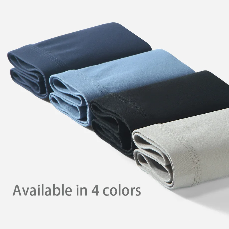 3pcs/lot Men's Boxers Underwear High Quality Cotton Sexy Solid Panties Athletic Briefs Large size Underpants Wholesale