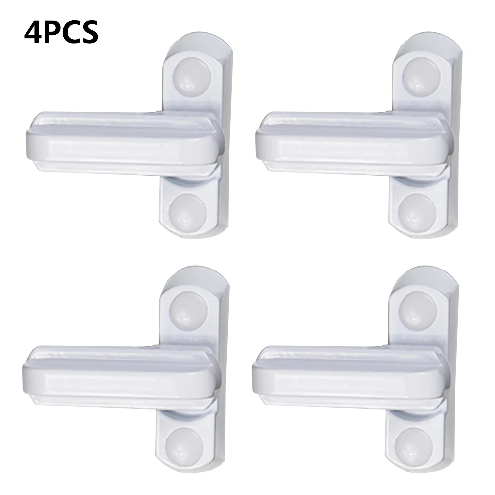 4pcs Alloy Handle Lock Child Protector Security Sash Blocker T