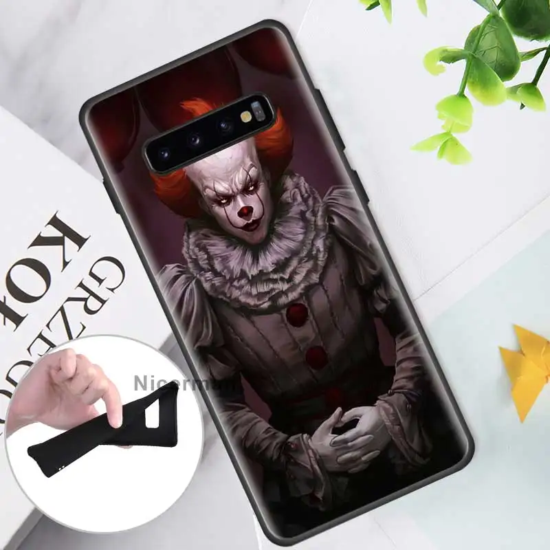 Чехол для samsung Galaxy S10 S8 S9 S7 Plus S10e Note 10 9 8 10Plus 5G черный силиконовый чехол телефона