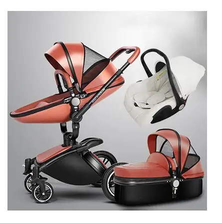 Aulon Mix I Детская коляска в виде машины аксессуары bebek arabasi yoya Plus poussette kinderwgen carrinho коляска passeggino active gear Китай - Цвет: Aulon Mix I
