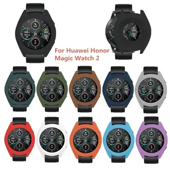 

Colorful Soft Silicone Protective Case Anti-Drop Dustproof Cover Shell Screen Protector for Huawei Honor Magic Watch 2 46MM
