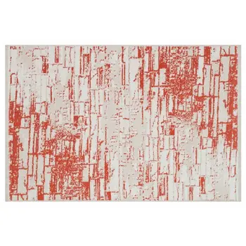

Apex Lena 5 'x 8' Wool Red Area Rug