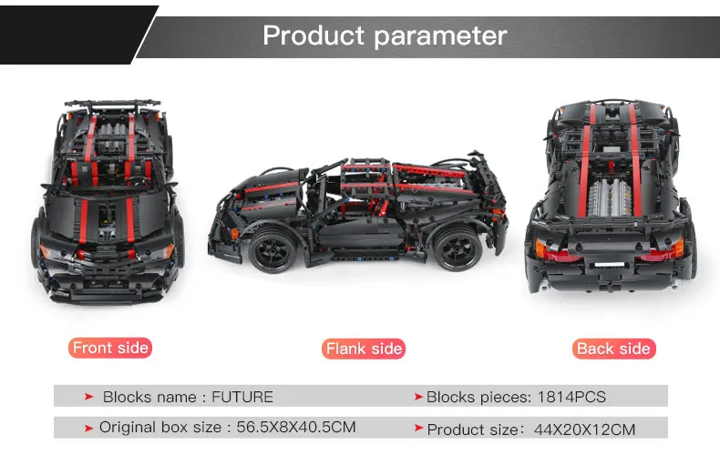 DHL XB07003 Technic строительные блоки Assassin X19 Набор гоночный автомобиль Moc подарки для детей