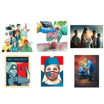 

New Full Drill Diamond Painting 5D DIY Nurse Cross Stitch Embroidery Kit Cross Embroidery Eco-friendly DIY C