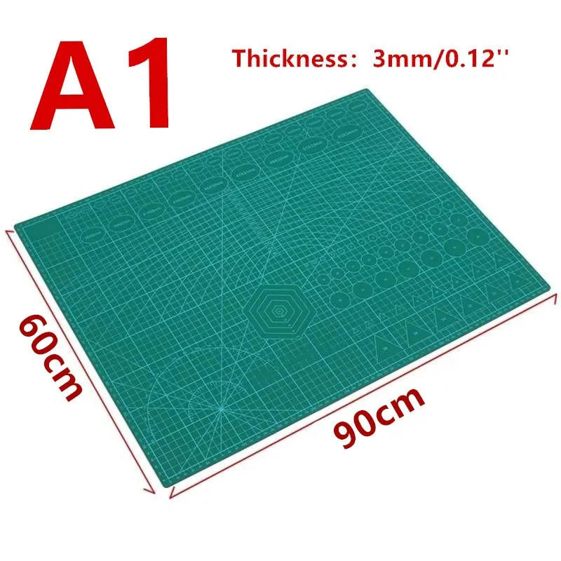 WUTA Double-Sided Cutting Mat, Professional High Quality, A1 A2 A3