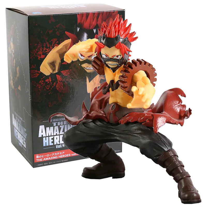 My Hero Academy Vol.4 Kirishima Eijiro ПВХ фигурка игрушки в виде персонажа из аниме Midoriya figuals в наличии