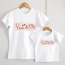 Футболки «Мама и я» одинаковые футболки для мамы и дочки комплект одежды «Мама и я», рубашки «Мама и я» Семейные рубашки семейный подарок