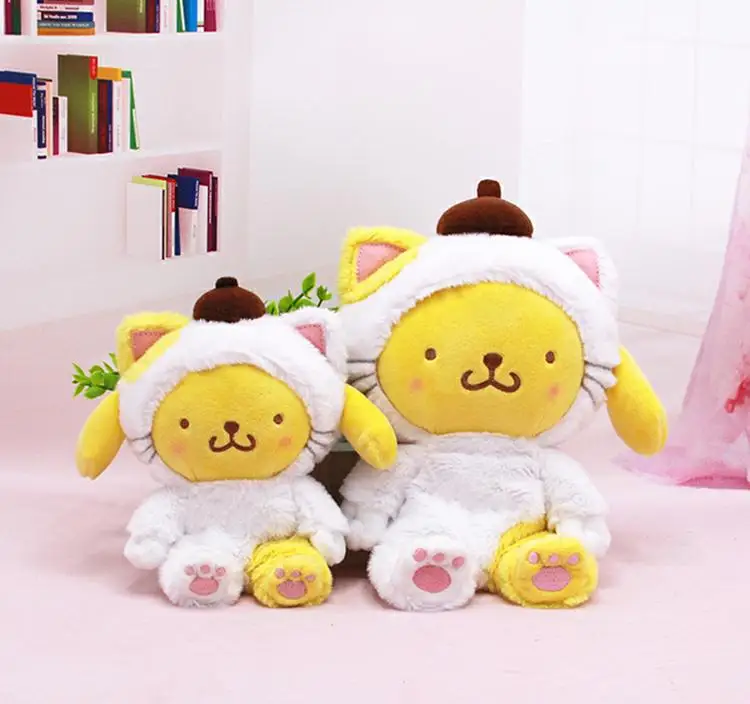 Япония горячий стиль Saniro hellokitty Cinnamoroll Мелодия пудинг собака мягкие животные бинарная звезда подарок на день рождения спокойная кукла