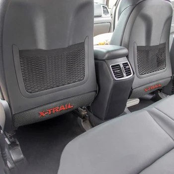 

1pcs Universal Car Back Protector Cover Seat Back Anti-Kick Cushion Pad for Nissan X-TRAIL XTRAIL T30 T31 T32 Accessories