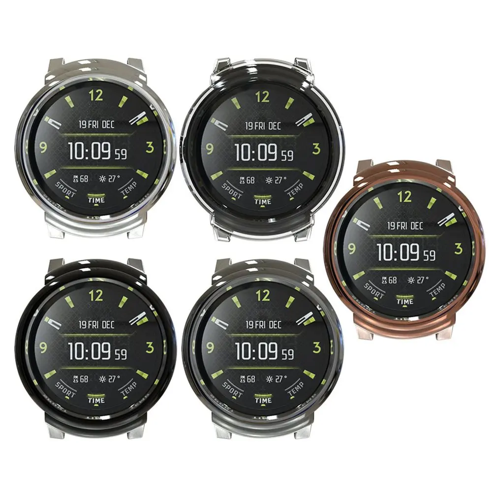 Для Ticwatch E смарт часы ТПУ защитный чехол Защита от падения носимых часов защитный чехол для экрана Горячая Распродажа