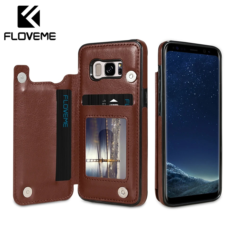 FLOVEME из искусственной кожи чехол для samsung Примечание 10 плюс S8 S9 S10 многофункциональный кошелек держатель чехол для телефона для samsung Note 8, 9, 10, чехол-накладка