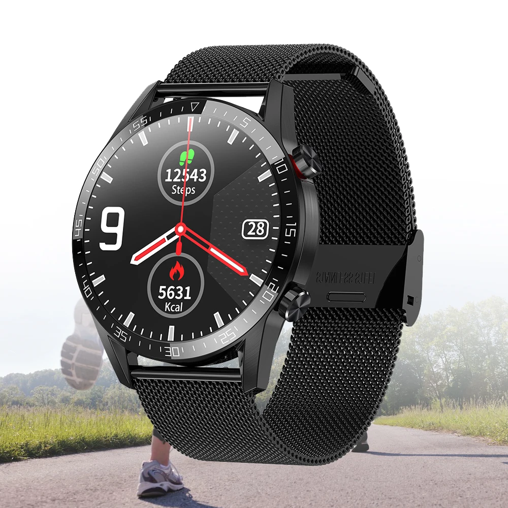 

New Smart Watch Men Women Bluetooth Call ECG+PPG Heart Rate Fitness Tracker Blood Pressure IP68 Waterproof Smartwatch VS L15 L8