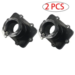 2Pcs Snowmobile Intake Carburetor Flange Carb Boot For SKI DOO MXZ 550X 06-09 / EXPEDITION 550F 05-06 / MXZ GTX GSX 550F 05-08