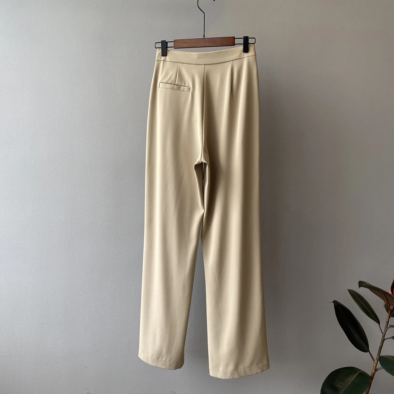 Women's Casual Pants High Waist Pleated Vertical Pants Loose Pants Suit Pants 2022 Spring And Autumn New Style joggers for women
