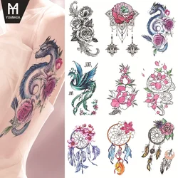 Waterproof Tattoo Sticker Rainbow Stickers  Butterfly Stickers  Fake Tattoo for Woman  Temporary Tattoo