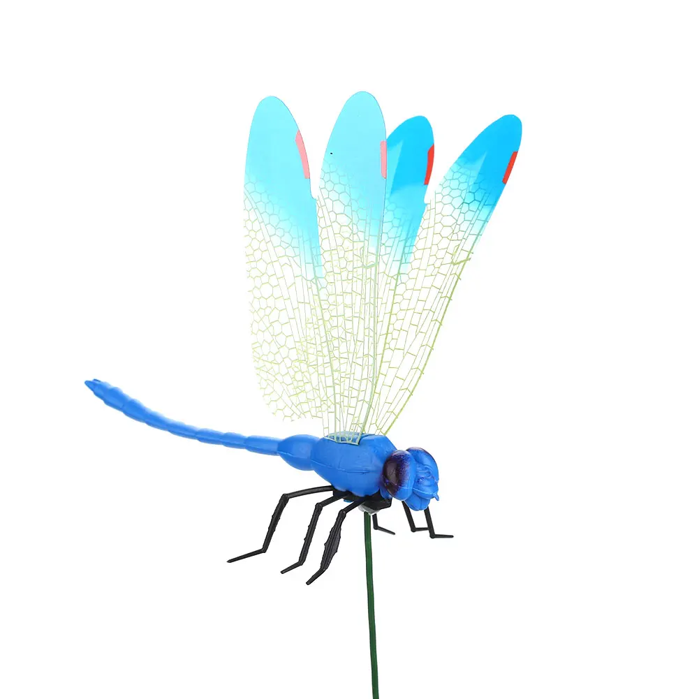 20 Pack Colorful 3D Whimsical Dragonfly Lawn Stakes Garden ...